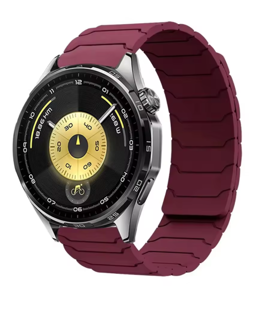 20/22mm Magnetic Silicone Strap For Huawei Watch 5 GT6 Pro GT6 GT5-4-3-2 46mm Bracelet Watchband Amazfit Balance 2 Bip 6 5 Band