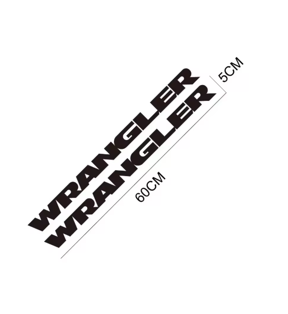 2PCS Car Hood Cover Engine Stickers for Jeep Wrangler JK JL TJ YJ Unlimited DIY Exterior Tuning Accessories PVC Bonnet Decals.