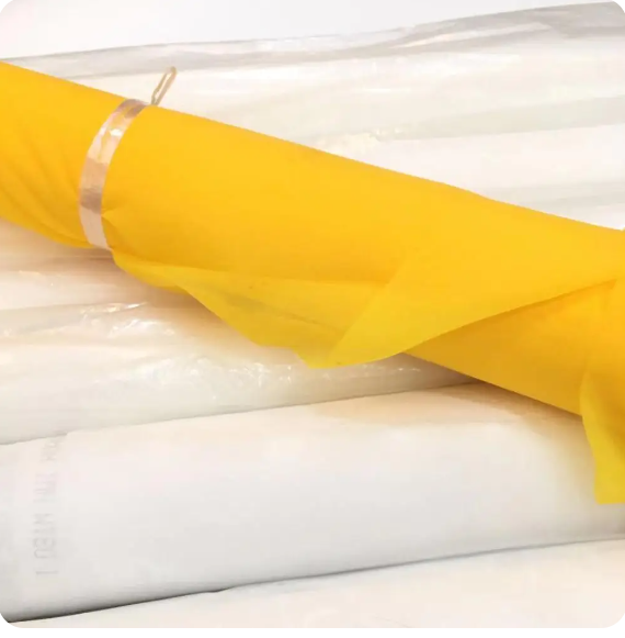 5/10/20 Meter 100/120/150T Silk Screen Printing Mesh 70CM Width 250/300/380M Yellow Polyester Screen Printing Mesh Fabric