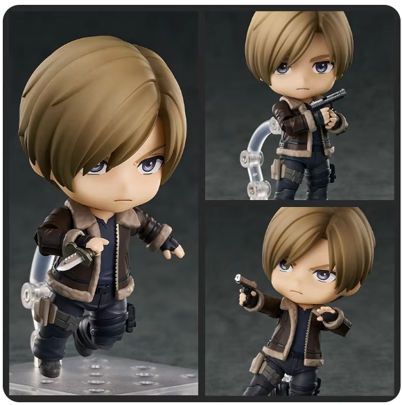 10cm Biohazard 4 resident evil Leon S. Kennedy 2337# 2337 Action Figure Anime Figure Collection Figures Model Toys Doll Gift