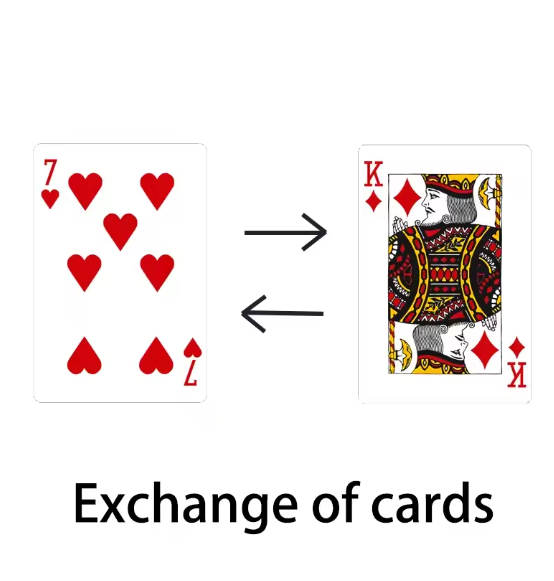 Random Card Moving Point and Number magic tricks Close Up Card Magic Professional Magician Trick Magic Tool Magic Prop