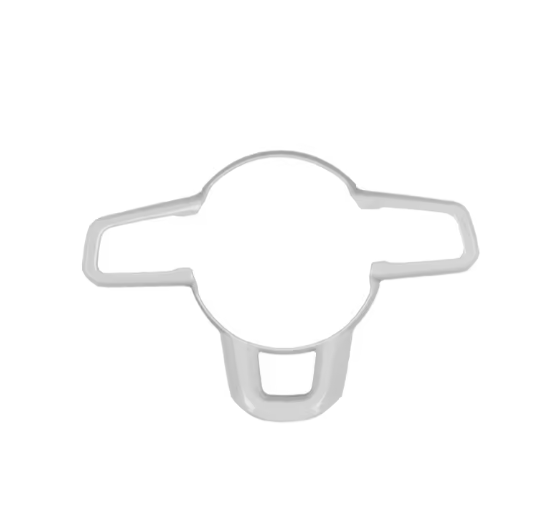 BAWA Steering Wheel Panel Decoration Cover For Jeep Wrangler JL 2018 2019 2020 2021 2022 2023 2024 2025 Interior Accessories