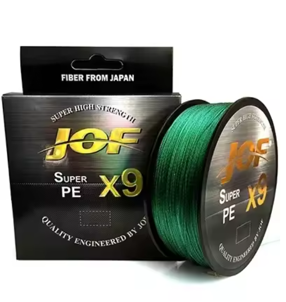 JOF X9 Braided Fishing Line PE 9 Strands Saltwater Fishing Wire 20LB-80LB Carp Multifilament Lines Spinning Extreme Strong Weave