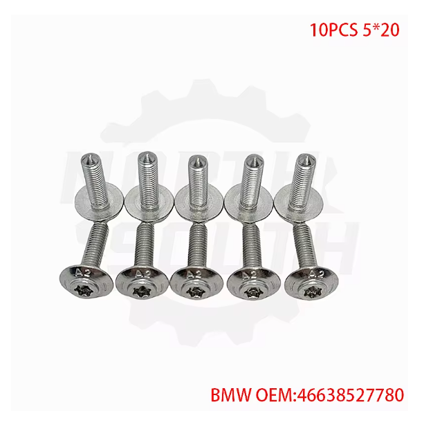 For BMW Motorcycle Shell Stainless Steel Screws R1200GS LC ADV R1250GS R1200RT S1000XR RR S1000R R1250 F750GS F850GS F900R