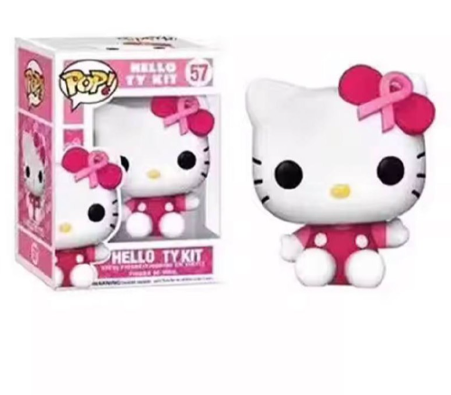 Funko Pop Sanrio Action Figures Model Anime Hello Kitty Kuromi Desktop Decoration Cute Gk Figures Model Toy Kid Birthday Gift