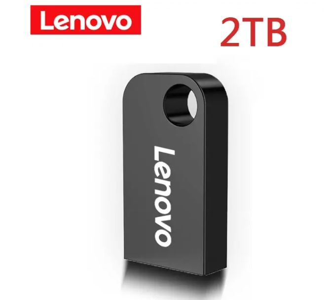 Portable Lenovo Mini Pen Drive 2TB 1TB 512GB Usb Memoría Waterproof U Disk High-Speed Data Transmission Metal USB Flash Drive