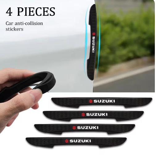 4PCS Auto Rubber Car Door Anti-collision Bumper Strips Protector For Suzuki Swift Jimny Vitara Samurai Grand vitara Accessories