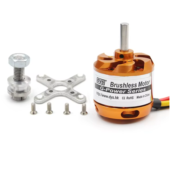 G-POWER D3536 750KV 910KV 1000KV 1250KV 1450KV Brushless Motor 2~4S Lipo 5.0mm Shaft Suitable for Fixed-wing Helicopter Drones