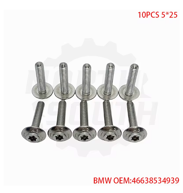 For BMW Motorcycle Shell Stainless Steel Screws R1200GS LC ADV R1250GS R1200RT S1000XR RR S1000R R1250 F750GS F850GS F900R