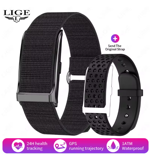 LIGE No Screen Smart Watch Men 2025 New Smart Band Women Heart Rate Sleep Smartwatch Waterproof Bracelet Sport Fitness Tracker