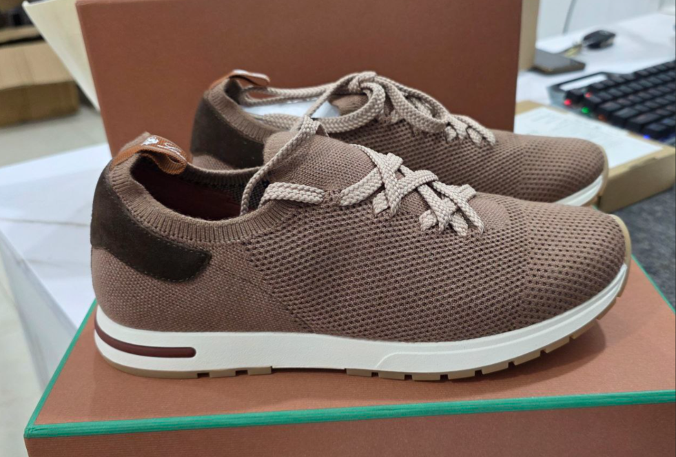 European station men's shoes summer flying woven mesh shoes fashionable breathable lp driving shoes knitted comfortable casual sports shoes
