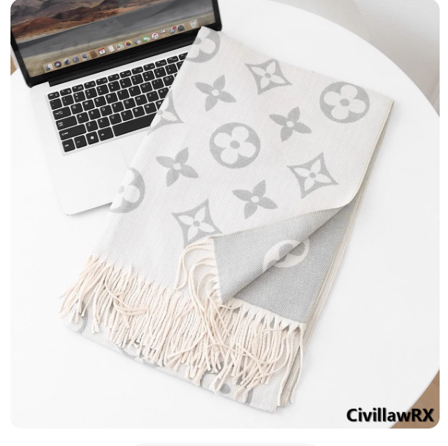 Korean style cashmere scarf for women, new autumn and winter style, versatile, warm wool shawl, two-in-one scarf, gift shawl, trendy.