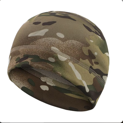 Camouflage Tactical Beanie hat Winter Fleece Thermal Warm Camo Caps for Skiing Cycling