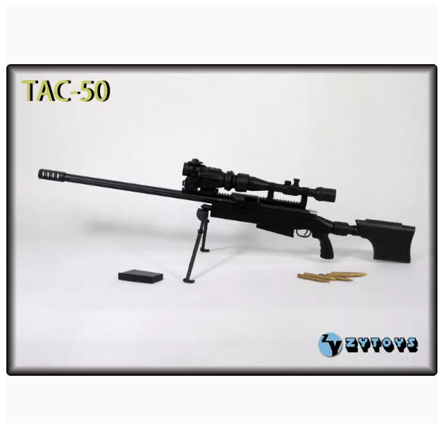 ZYTOYS 1:6 TAC-50 sniper rifle model MK15 TAC50 soldier accessories brand new spot special price