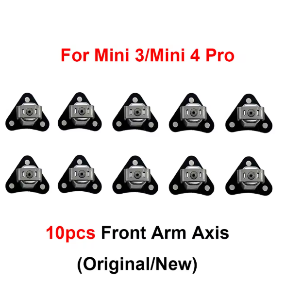 1pcs/10pcs Original New Front Axis For DJI Mini 4/Mini 3/3 Pro Left Right Front Arm Metal Shaft Drone Spare Parts Wholesale