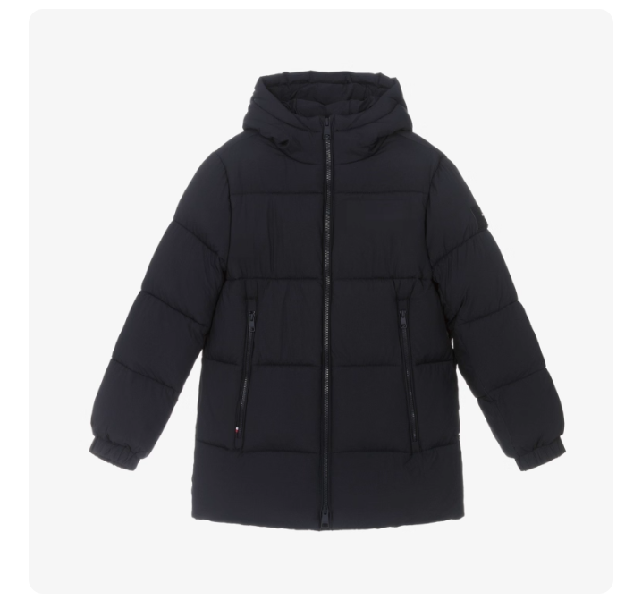 Boys' mid-length thick cotton-padded jacket foreign trade children's clothing winter new boys' cotton-padded jacket