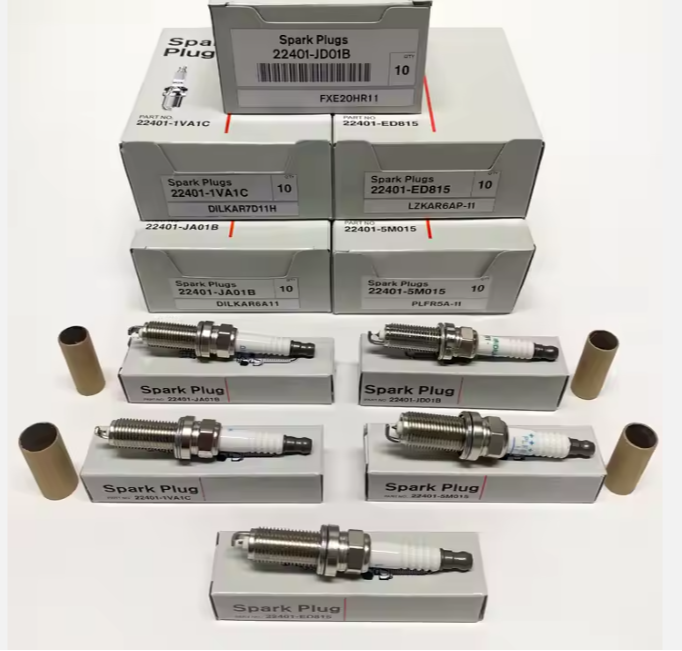 Hot Sale Spark Plug 22401-JA01B 22401-ED815 22401-1VA1C 22401-5M015 Spark Plugs for Nissan Bujias