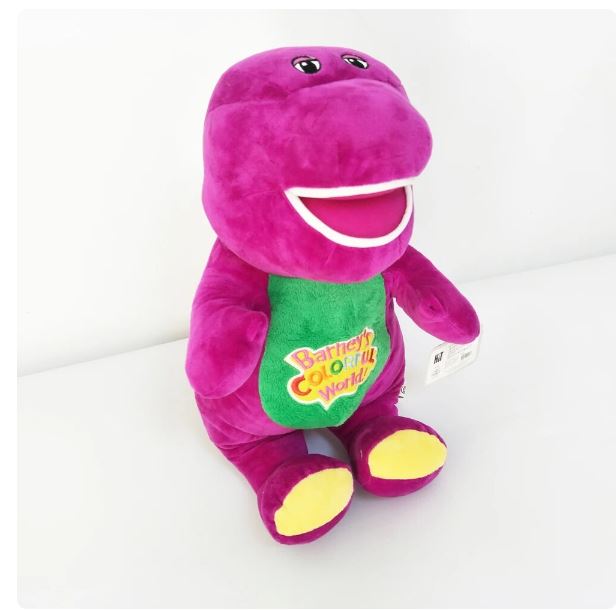 New Purple Dinosaur Barney Doll Children Stuffed Plush Toy