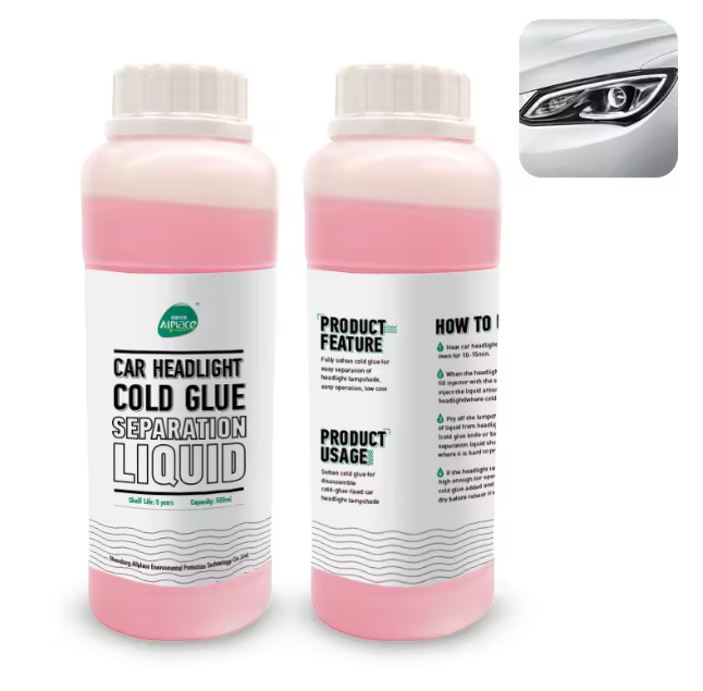 Car Headlamp Cover Open Solution Cold Glue Separating Liquid for Headlight Disassemble Tool