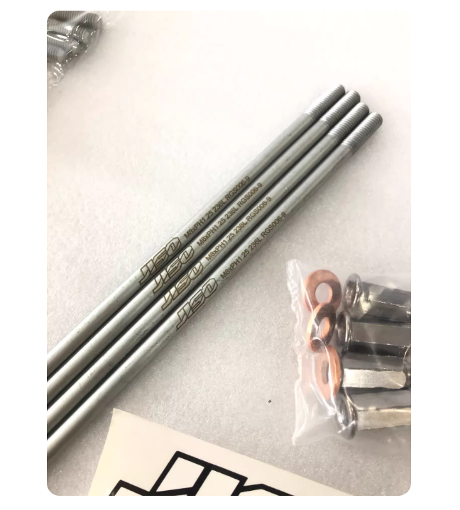 Taiwan JISO Fuxi Qiaoge Wildfire CUXI Cool Eagle modified 4V extended double-headed cylinder column screw