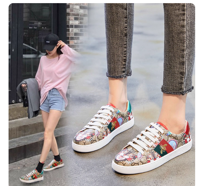 2025 summer new style women's shoes all-match white shoes canvas shoes genuine leather slip-on lazy flat shoes