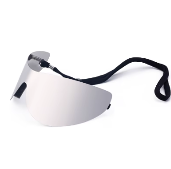 2023 High Quality Luxury Future Wrap Around Sunglasses Sun Glasses Futuristic Rimless Silver Oversized Y2K Punk Women Sunglasses