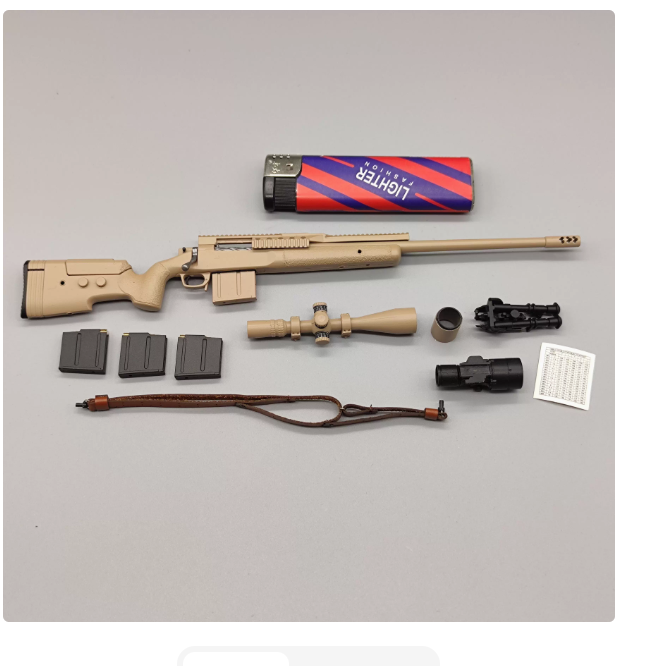 ES CK002 DX version 1/6 American sniper soldier TAC338 sniper rifle model