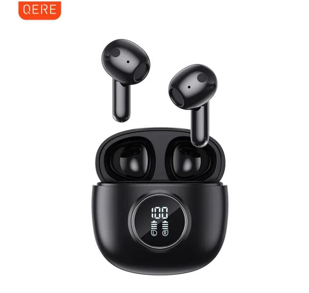 QERE E40 Four-Microphone ENC TWS Headphone Wireless Earphone Earbud Gaming In-Ear Headphones Earphone Bluetooth Earphone