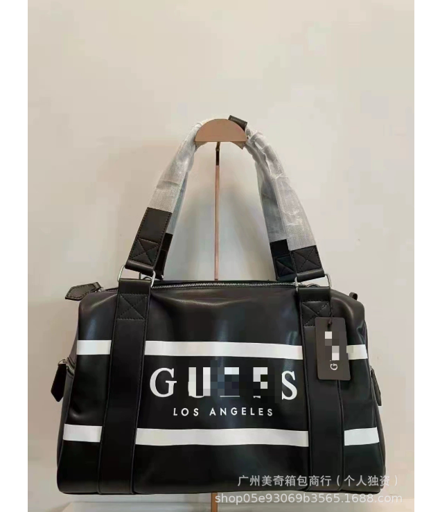 GS guess home 2022 European and American color matching letter large capacity handbag luggage bag travel bag shoulder messenger women's bag
