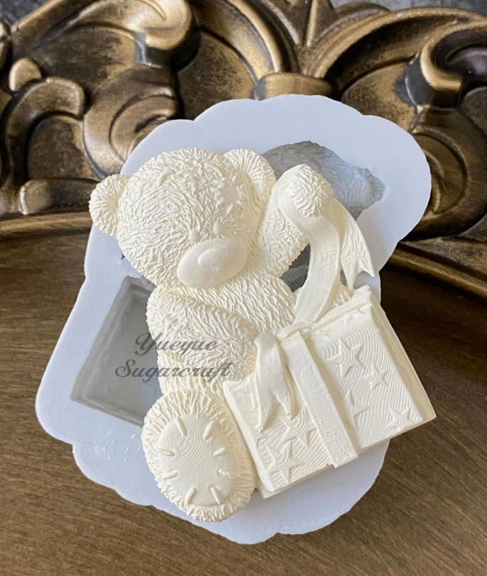 1pc Bear Shaped Silicone Mold