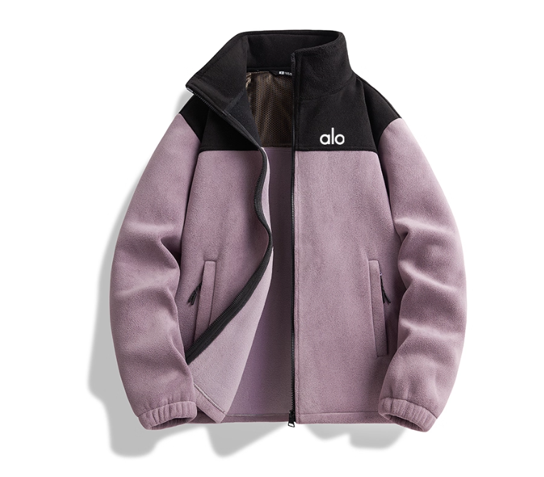 alo graphene fleece jacket men and women plus velvet warm outdoor sports cardigan jacket liner Sichuan Tibet jacket