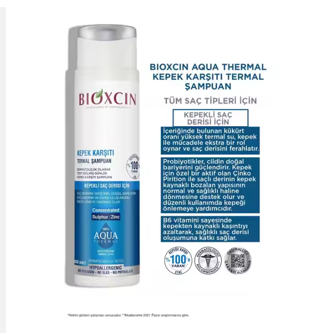Bioxcin Shampoo Aquathermal Anti-Dandruff 300 ml