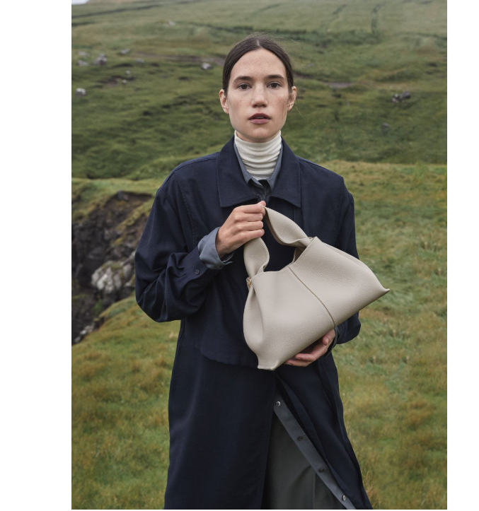 Cloud dumpling bag women 2025 new cross-border foreign trade popular hand-held lunch box bag French texture shoulder messenger bag