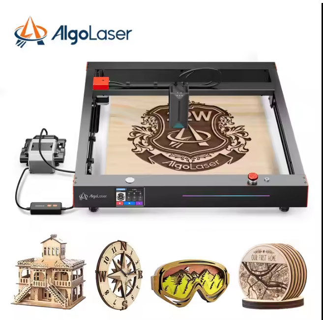 Algolaser Brand 40W CNC auto engrave laser cutter for wood kraft leather mdf non metal laser cutting machine