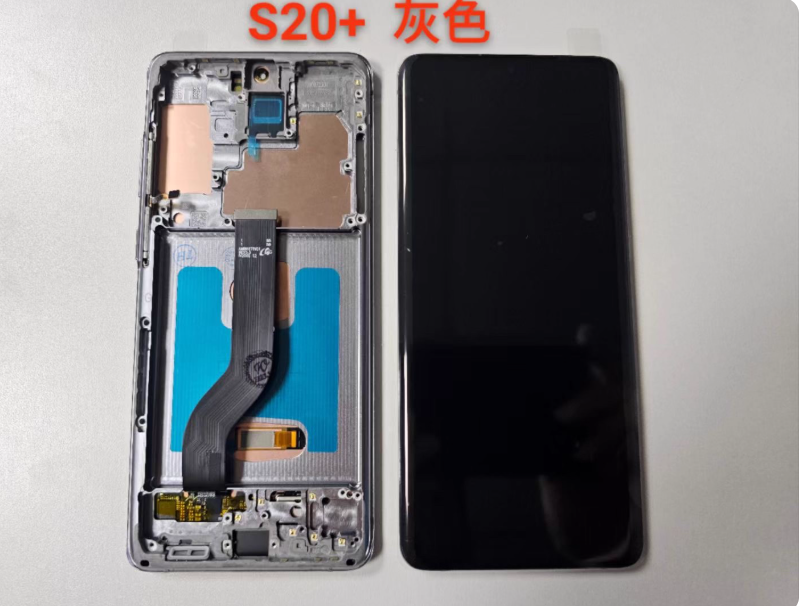 Compatible with Samsung S20 S20+ S20U G9810 G9860 G9880 display screen assembly with frame