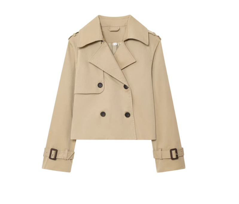 ARALTAY new women's European and American style fashion versatile simple casual style short windbreaker jacket