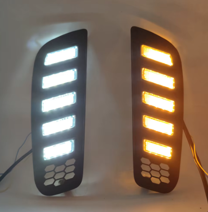 NEW Style Led DRL for Mazda Cx-50 Cx50 2022 2023 2024 Led Fog Daytime Running Light Turn Signal Fog Driving Lamp Daylight Kit