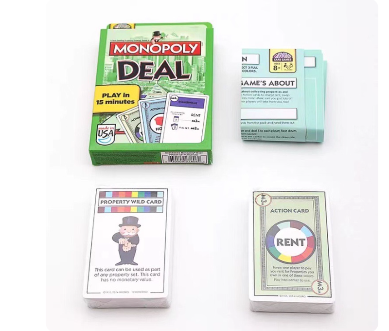 Card tabletop game portable puzzle game in stock