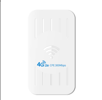 Outdoor Waterproof 4G LTE Sim Card Router CPE POE Power Supply Router POE Power 300Mbps LTE Modem 4G WiFi 32 Users H5