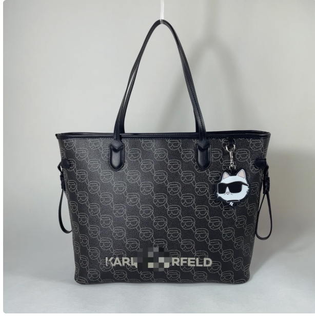 Foreign trade women's bag large shopping bag classic logo large handbag mommy bag