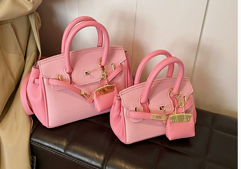 New fashion ladies handbag Kelly bag temperament commuter versatile shoulder bag simple popular large capacity messenger bag