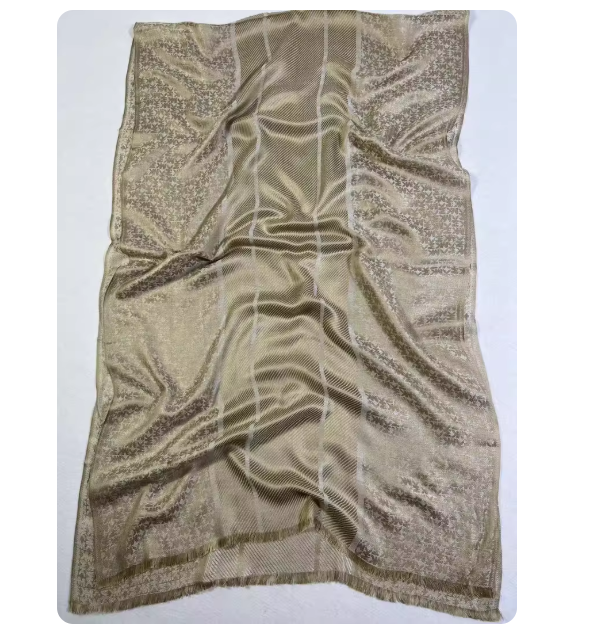 Minor Flaws, M-brand Customer-Supplied Fabric, Autumn/Winter, Subtle Pattern Jacquard, 62*200cm, Versatile Long Scarf/Shawl