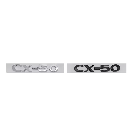 For Mazda CX-5 CX-50 CX30 NEW OLD mark logo Rear Trunk Emblem 3D Replacement NUMBER Badge Rear Tail Refit Car Stickers