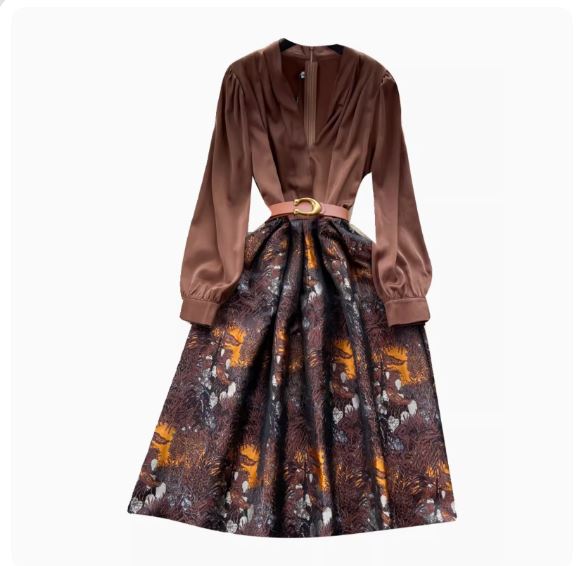 High-end dresses for women in autumn 20...