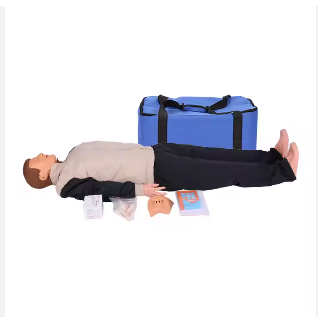 Full body cardiopulmonary resuscitation simulation training Model life-size adult CPR110 training model with digital controller