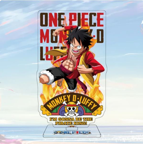 One Piece Anime Acrylic Figure Stand Model Toys Luffy Zoro Ace Usopp Action Figures Decor Standing Sign Kids Toys Christmas Gift