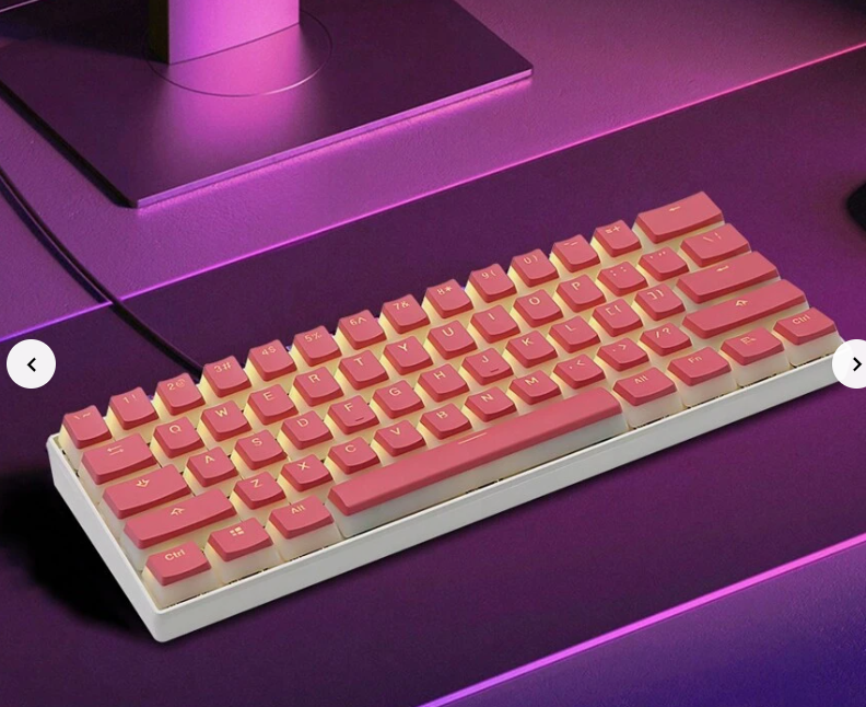 Pudding Keycap Set PBT Translucent OEM Profile Keyset For 61 87 104 108 MX Switch Gaming Mechanical Keyboards