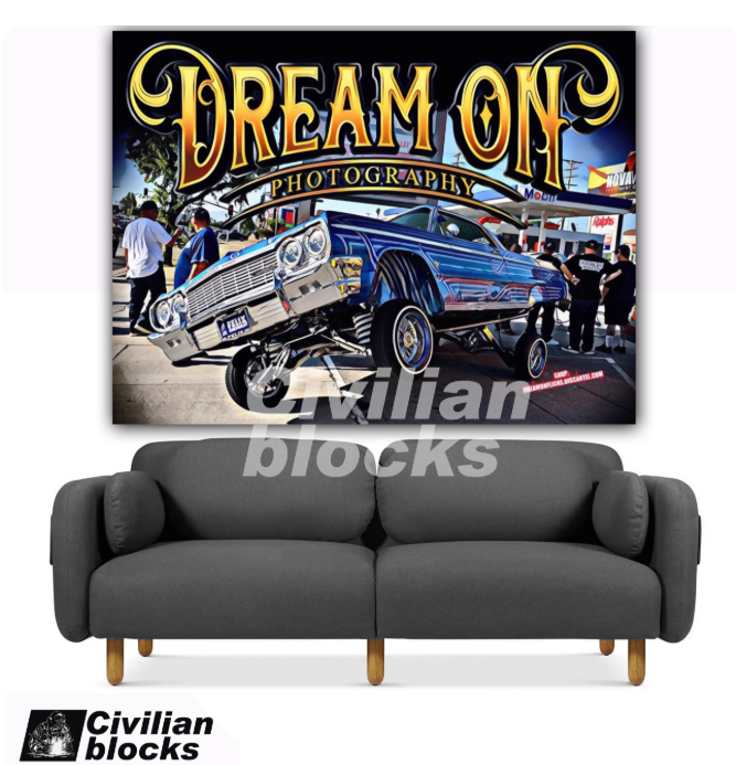 Custom lowrider west coast chicano oldschool hip hop rap hiphop hardcore background cloth