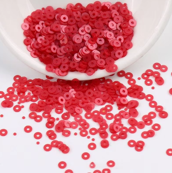 Frosted Round Sequins Fashion Embroidered for Clothing Shoes and Hats DIY 10g/bag 2mm 3mm 4mm