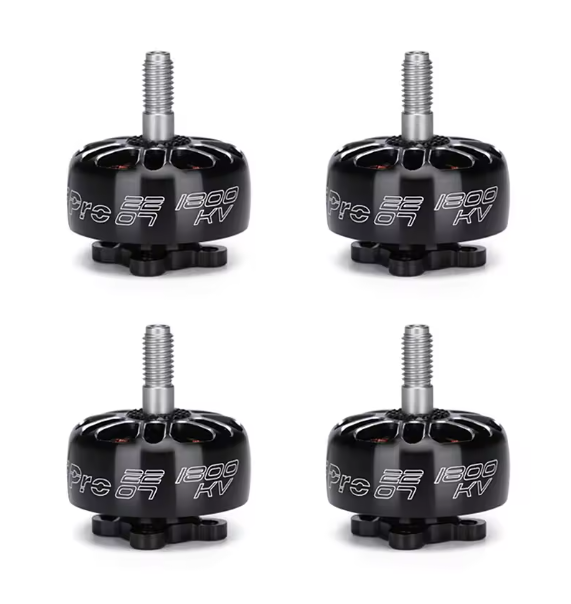 iFlight XING-E Pro 2207 1800KV 2450KV 2750KV Brushless Motor 2~6S Lipo 5mm Hollow Shaft for 5~6inch Propeller Freestyle Drones